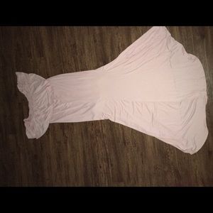 Pink Blush Pink Maternity Dress